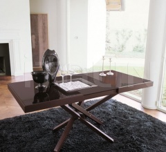 Стол обеденный-трансформер 278 Shangai Стол обеденный-трансформер 278 Shangai фабрика Longhi