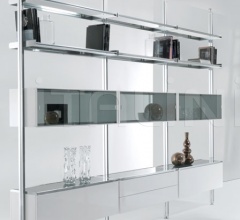 Книжный стеллаж 400 Vertical Книжный стеллаж 400 Vertical фабрика Longhi