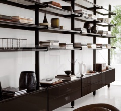 Книжный стеллаж 400 Vertical Книжный стеллаж 400 Vertical фабрика Longhi