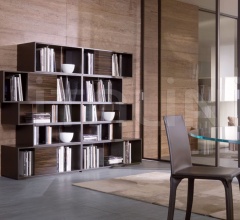 Книжный стеллаж 430 Liber Книжный стеллаж 430 Liber фабрика Longhi