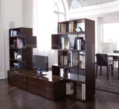 Книжный стеллаж 430 Liber Книжный стеллаж 430 Liber фабрика Longhi