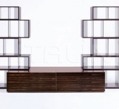 Книжный стеллаж 430 Liber Книжный стеллаж 430 Liber фабрика Longhi