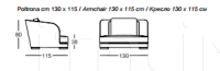 Модульный диван W535 Aston Longhi