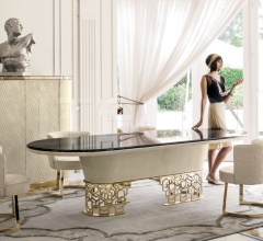 Стол обеденный T140 Clairmont Стол обеденный T140 Clairmont фабрика Longhi