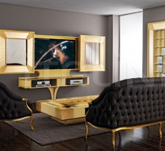 Стойка под TV SLIDING HOME CINEMA MOSAIK фабрика Vismara Design