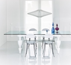 Стол обеденный 7025 Dorian фабрика Zanotta