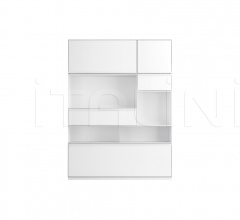 Книжный шкаф 741 Adhoc 741/17 фабрика Zanotta