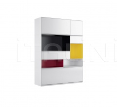 Книжный шкаф 741 Adhoc 741/18 фабрика Zanotta