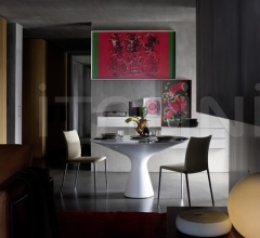 Стол обеденный 2577 Blanco фабрика Zanotta