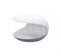 Журнальный столик 639 White Shell фабрика Zanotta