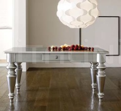 Итальянские Столы обеденные - Стол обеденный Prezioso silver фабрика Arrex le cucine