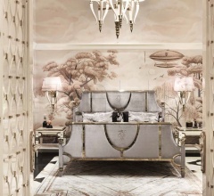 Итальянские Кровати - Кровать Wotton Metal Итальянские Кровати - Кровать Wotton Metal фабрика IPE Cavalli (Visionnaire)