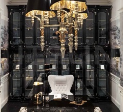 Итальянские Стеллажи - Библиотека Windsor фабрика IPE Cavalli (Visionnaire)