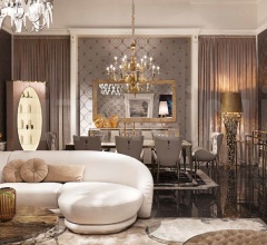 Итальянские Предметы интерьера - Настенное зеркало Tycoon Итальянские Предметы интерьера - Настенное зеркало Tycoon фабрика IPE Cavalli (Visionnaire)