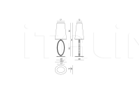 Настольная лампа Faberge IPE Cavalli (Visionnaire)