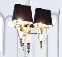 Итальянские Свет - Люстра Esmeralda black фабрика IPE Cavalli (Visionnaire)
