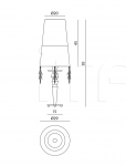 Настольная лампа Isotta IPE Cavalli (Visionnaire)