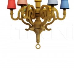 Итальянские Люстры - Люстра Paper Chandelier L Patchwork Итальянские Люстры - Люстра Paper Chandelier L Patchwork фабрика Moooi