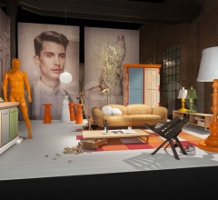 Итальянские Настольные светильники - Настольная лампа Paper Table Lamp Patchwork Итальянские Настольные светильники - Настольная лампа Paper Table Lamp Patchwork фабрика Moooi