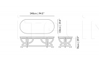 Стол обеденный Paper Table Patchwork Moooi