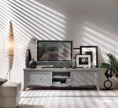 Тумба под TV 6084 laccato grigio sabina Тумба под TV 6084 laccato grigio sabina фабрика Francesco Pasi