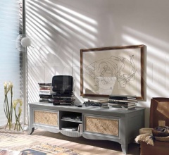 Тумба под TV 6084 laccato grigio Тумба под TV 6084 laccato grigio фабрика Francesco Pasi