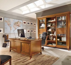 Итальянские Стеллажи - Библиотека 6114/A фабрика Francesco Pasi