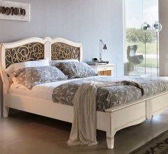 Итальянские Кровати - Кровать 6017 luxury bianco фабрика Francesco Pasi