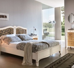 Итальянские Кровати - Кровать 6017 luxury bianco фабрика Francesco Pasi
