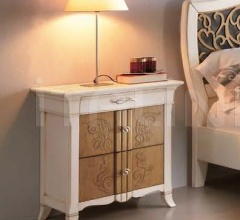 Тумбочка 6016 luxury bianco Тумбочка 6016 luxury bianco фабрика Francesco Pasi