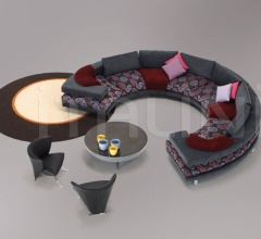 Модульный диван Rodi Semicircolare Модульный диван Rodi Semicircolare фабрика IL Loft