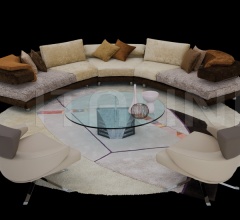 Модульный диван Rodi Semicircolare Модульный диван Rodi Semicircolare фабрика IL Loft