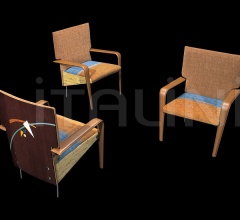 Стул с подлокотниками Mind Dining Стул с подлокотниками Mind Dining фабрика IL Loft