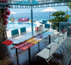 Стол обеденный Square Outdoor Tavolo Стол обеденный Square Outdoor Tavolo фабрика IL Loft