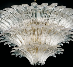 Итальянские Свет - Подвесной светильник Palmette фабрика Barovier&Toso
