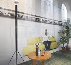 Итальянские Напольные светильники - Напольный светильник Luminator фабрика Flos