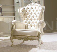 Кресло BARONESSA CAPITONNE 400 champagne silver фабрика Giusti Portos