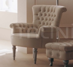 Кресло REGINA 404 ivory leather фабрика Giusti Portos