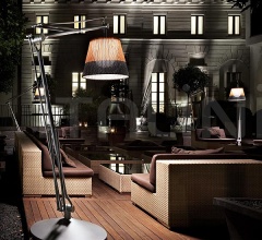 Торшер Superarchimoon outdoor фабрика Flos