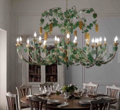 Итальянские Свет - Люстра UVA 651/24LA Итальянские Свет - Люстра UVA 651/24LA фабрика Eurolampart