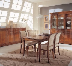 Раздвижной стол Villa Borghese 3374 Раздвижной стол Villa Borghese 3374 фабрика Selva