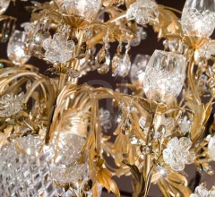 Итальянские Свет - Люстра Clarissa 2653/18LA фабрика Eurolampart