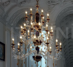 Люстра Barocco L12+12+6 фабрика Euroluce Lampadari