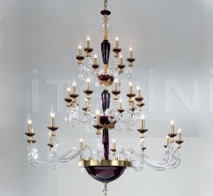 Люстра Barocco L12+12+6 фабрика Euroluce Lampadari
