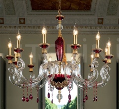 Люстра Barocco L12 фабрика Euroluce Lampadari