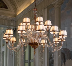 Люстра Midha alicante shade L12+6 фабрика Euroluce Lampadari