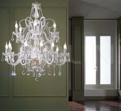 Люстра Epoca/L12+6L фабрика Euroluce Lampadari