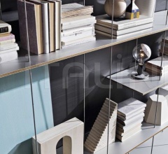 Итальянские Стеллажи - Книжный стеллаж GRADUATE Итальянские Стеллажи - Книжный стеллаж GRADUATE фабрика Molteni & C