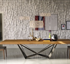 Стол обеденный Skorpio Wood фабрика Cattelan Italia