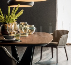 Стол обеденный Skorpio Wood фабрика Cattelan Italia